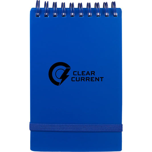 3" x 5" Recycled Stand Up Pocket Jotter - Etchified - Etchified - SM-5319BL