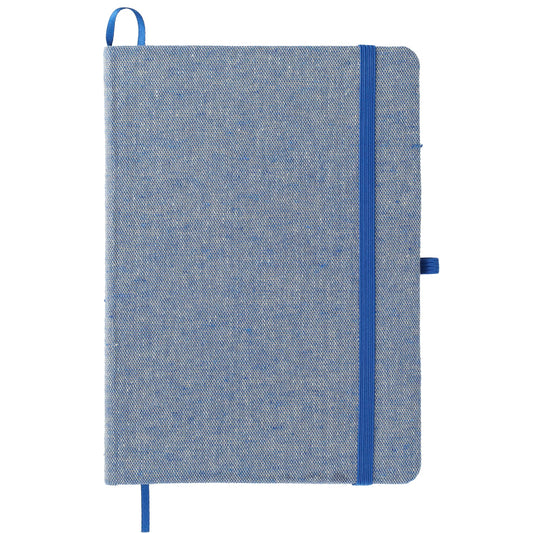 5" x 7" FSC® Mix Recycled Cotton Bound Notebook - Etchified - GearOne - SM-3556NT