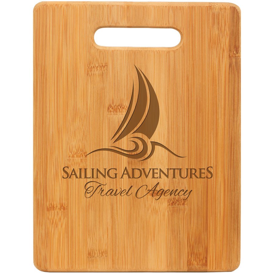 Bamboo Rectangle Cutting Boards with Handles - Multiple Sizes - Etchified - GearOne - GFT173