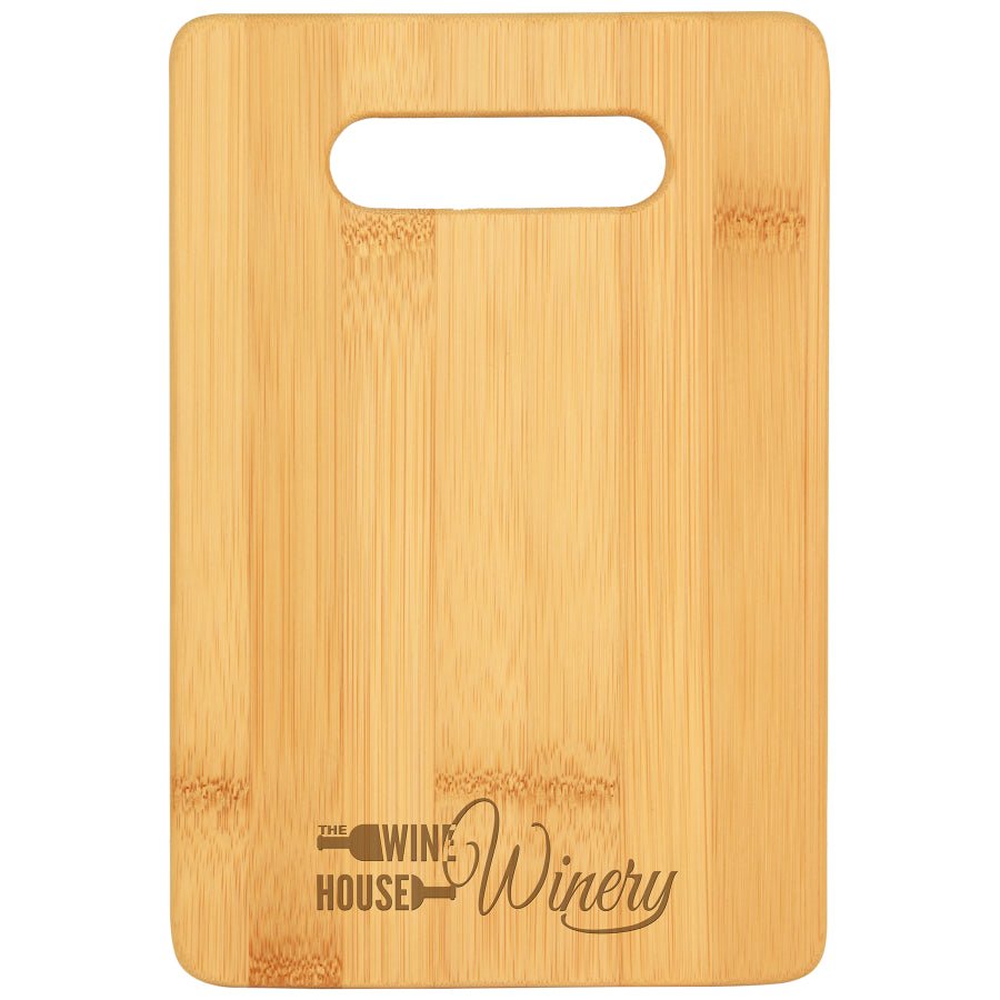 Bamboo Rectangle Cutting Boards with Handles - Multiple Sizes - Etchified - GearOne - GFT219
