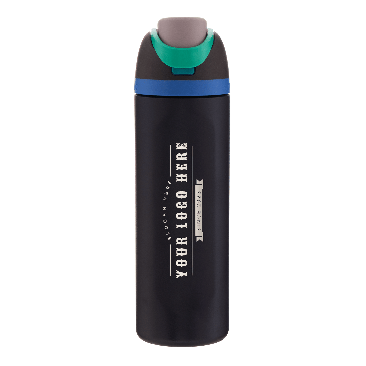 Custom Owala® 24oz FreeSip Insulated Water Bottle with Straw (24 piece Minimum) - Etchified - Owala® -
