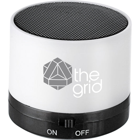 Cylinder Bluetooth Speaker - Etchified - Etchified - SM-2572WH