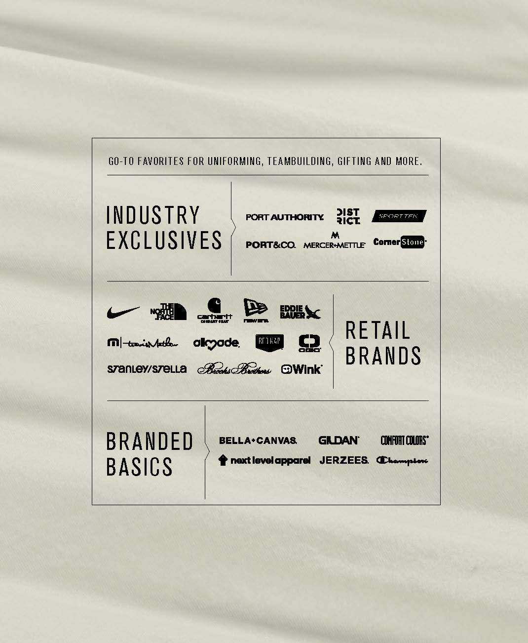 Digital Catalog - Essential Apparel Bags and Accessories 2026 - Etchified - GearOne -