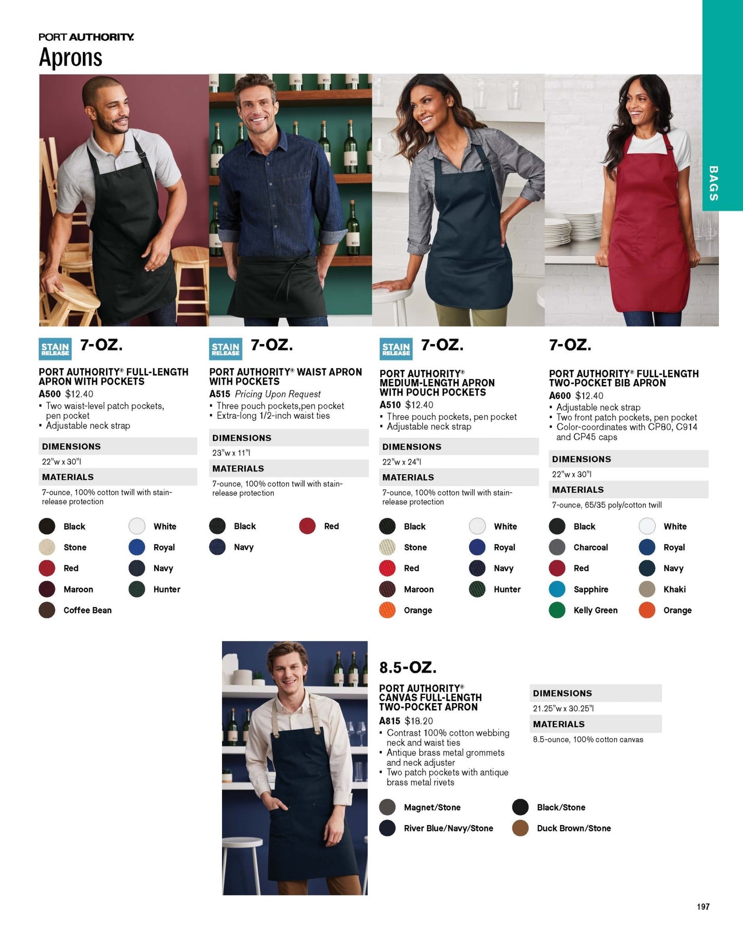 Digital Catalog - Essential Apparel Bags and Accessories 2026 - Etchified - GearOne -