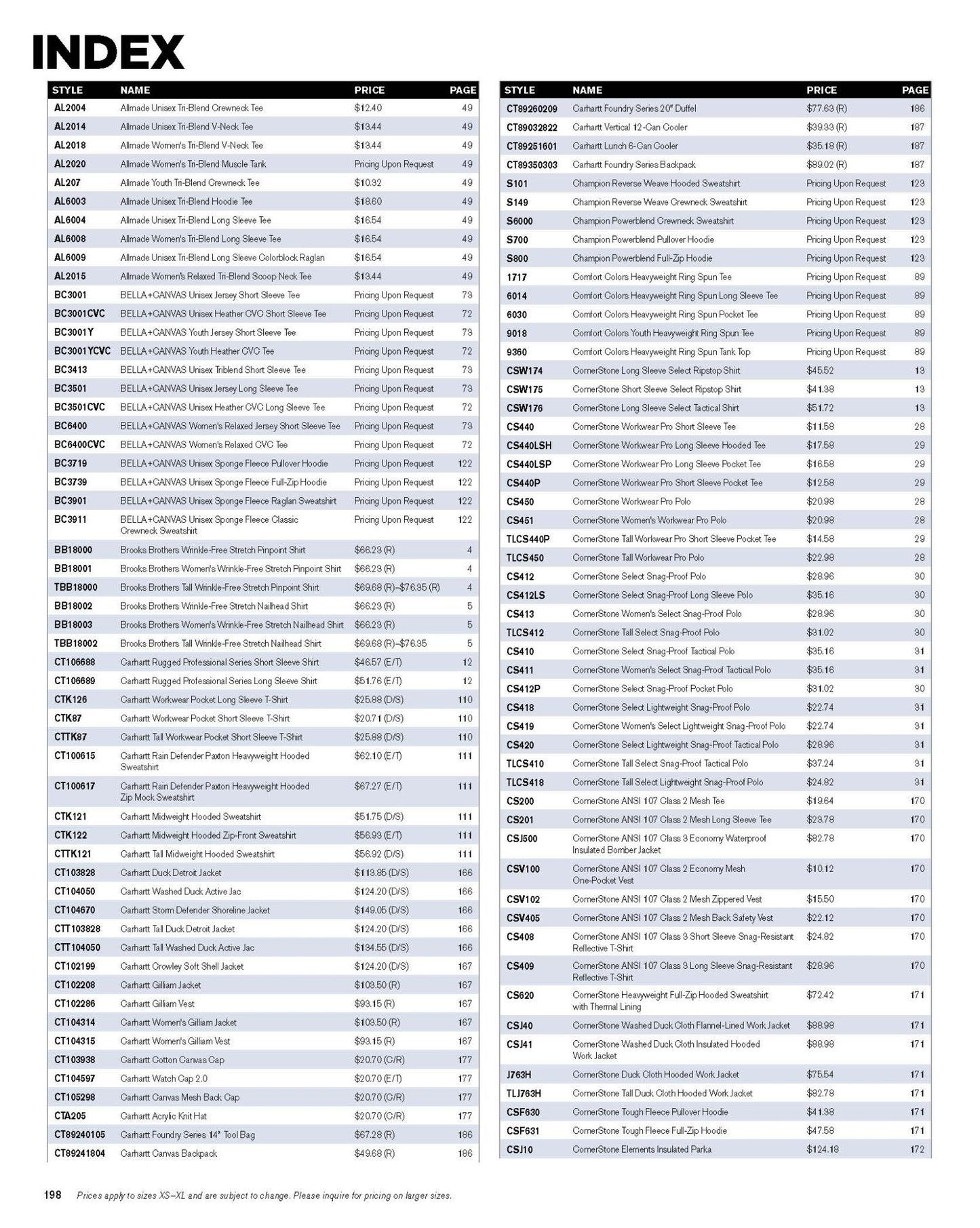 Digital Catalog - Essential Apparel Bags and Accessories 2026 - Etchified - GearOne -