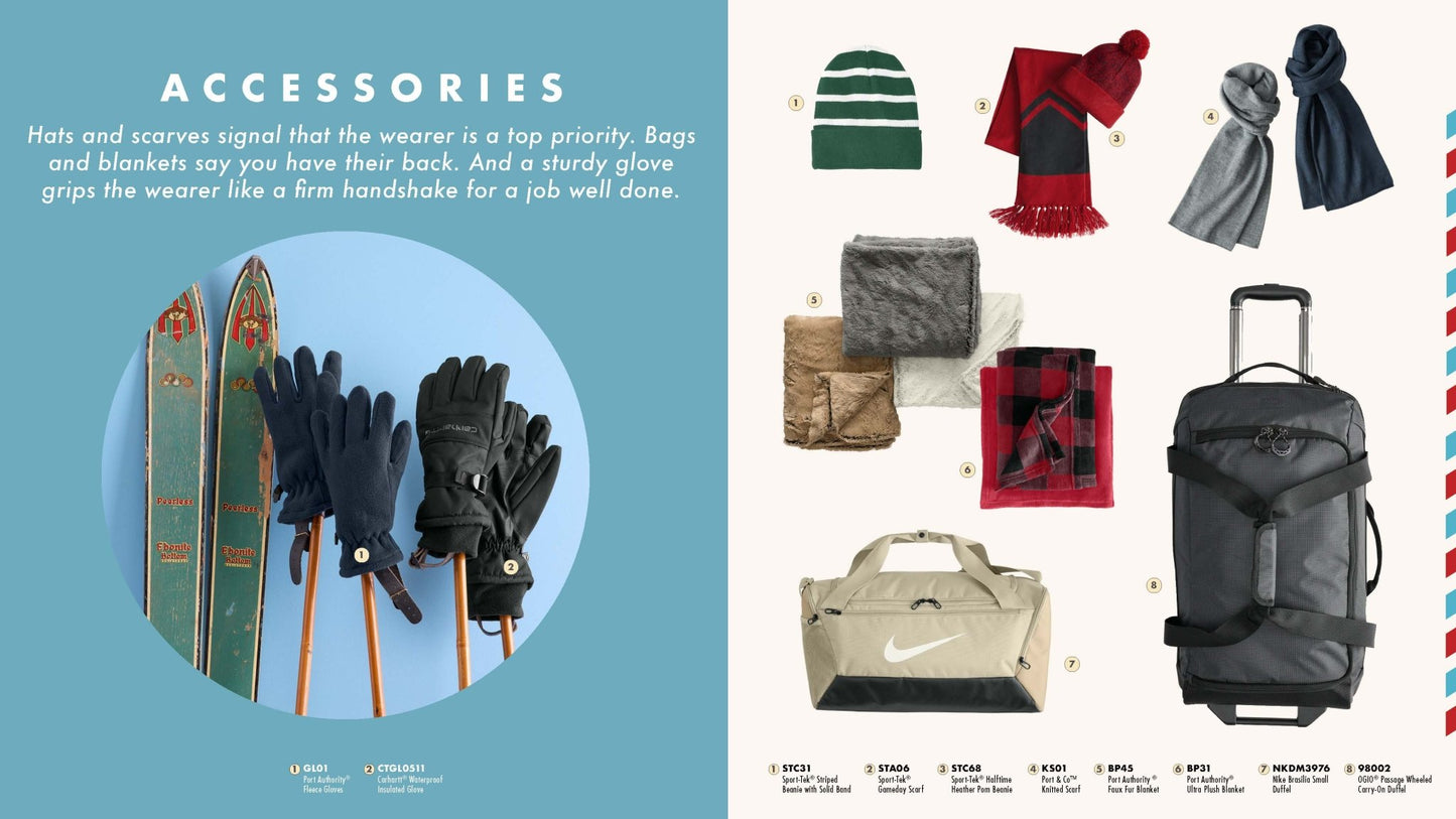 Digital Catalog - Holiday Apparel and Accessories 2025 - Etchified - GearOne - DigitalCatalog_GearOneHoliday2025