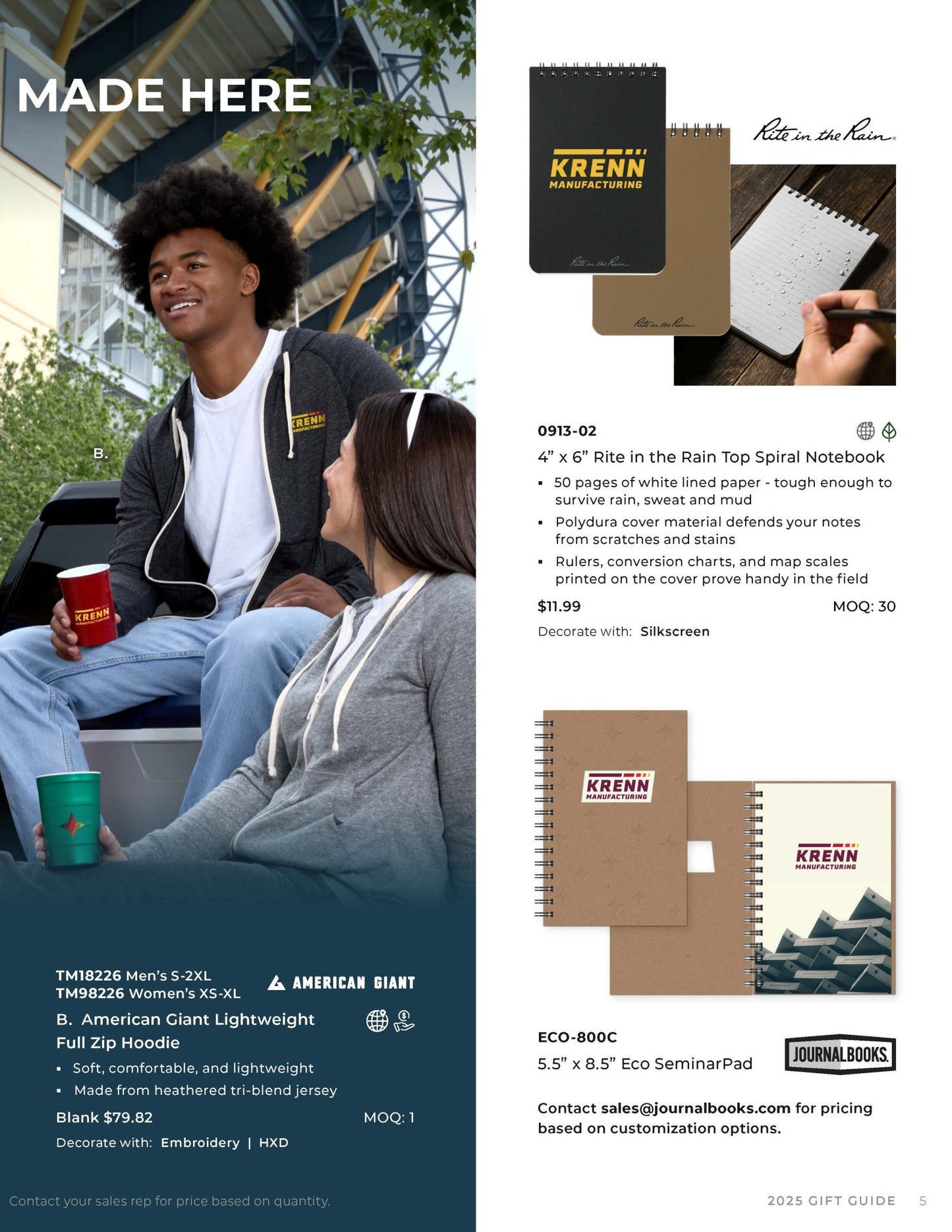 Digital Catalog - Holiday Merch Gifting Guide 2025 - Etchified - GearOne -