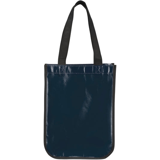 Gloss Laminated Non - Woven Gift Tote - Etchified - Etchified - SM-5994BK