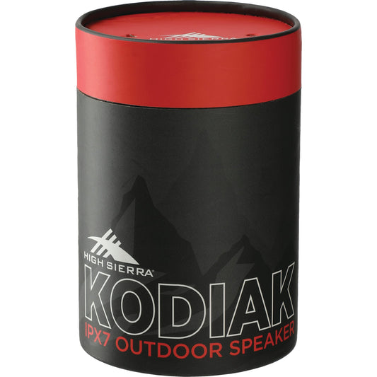 High Sierra Kodiak IPX7 Outdoor Bluetooth Speaker - Etchified - Etchified - 8053-08BK