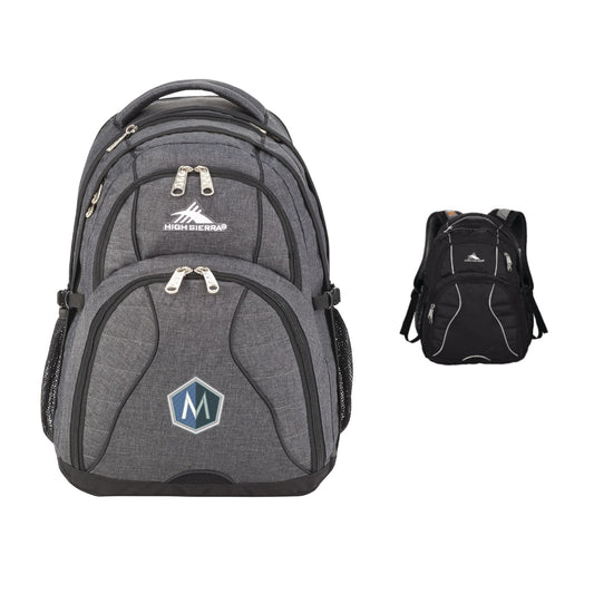 High Sierra Swerve 17" Computer Backpack - Etchified - Etchified - 8050-37GA