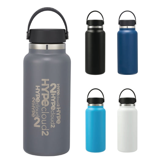 Hydro Flask® Wide Mouth With Flex Cap 32oz - Etchified - Etchified - 1601-92ST