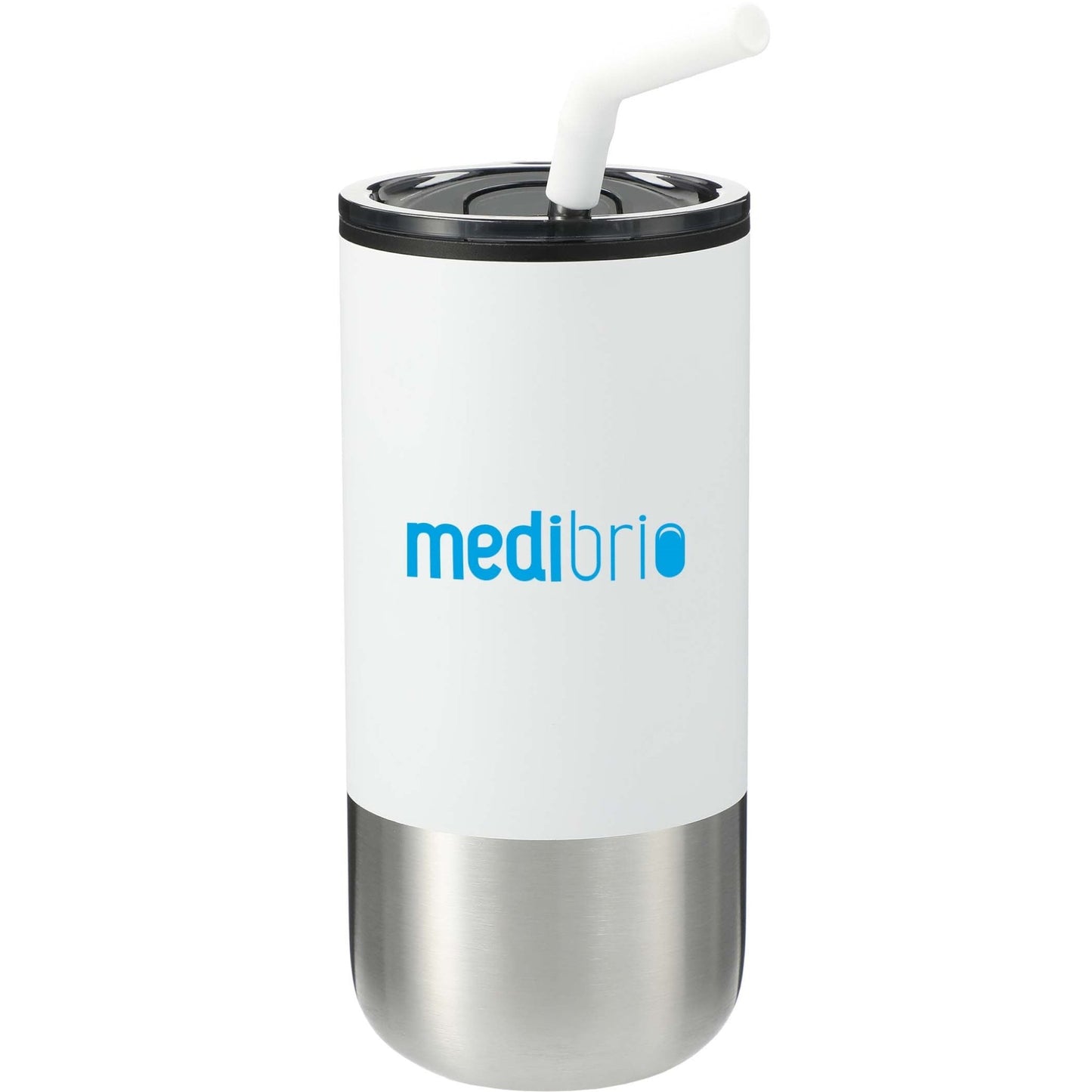Lagom Insulated 16oz Stainless Steel Tumbler with Straw (MIN 75) - Etchified - Etchified - SM - 6908BK - 3