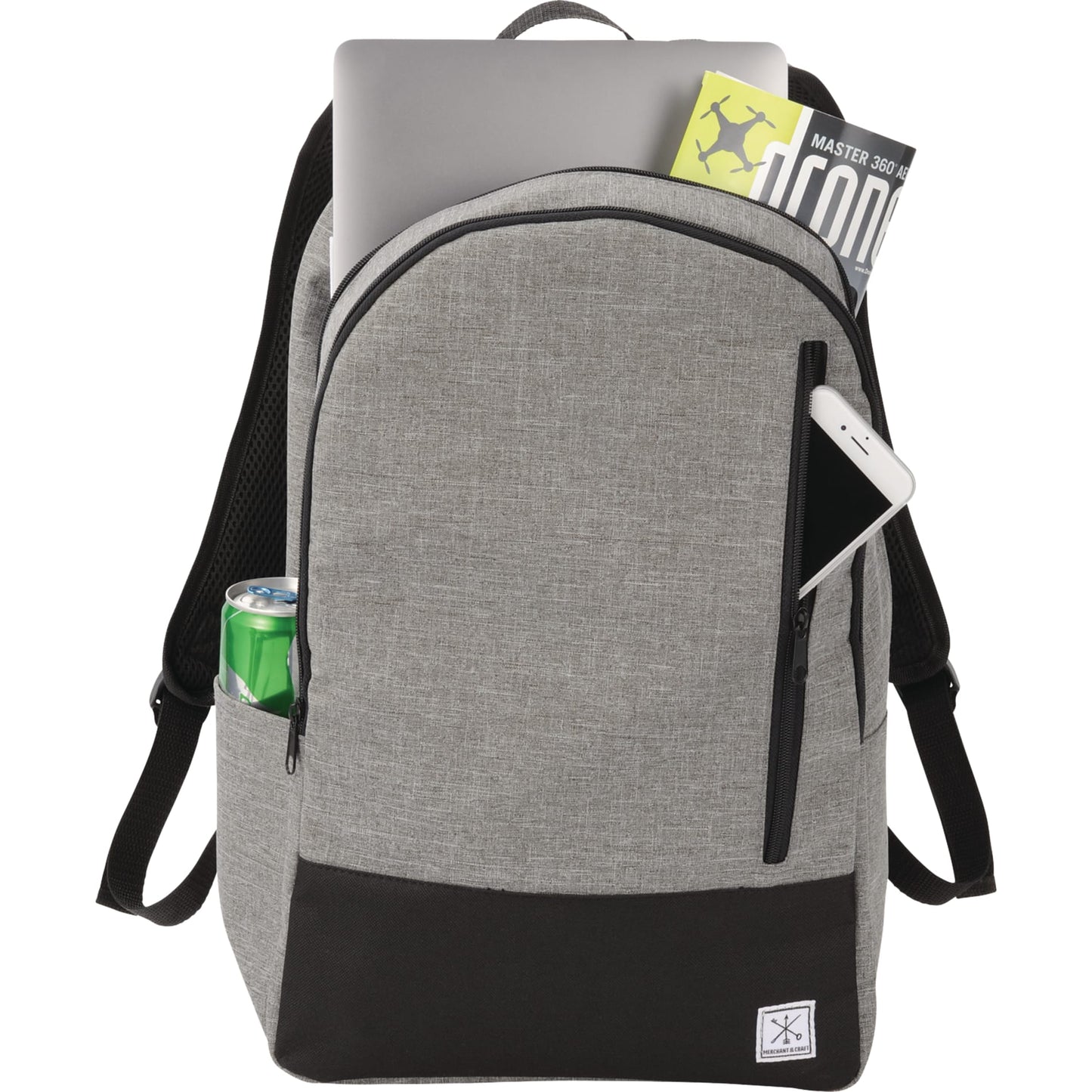 Merchant & Craft Grayley 15" Computer Backpack - Etchified - Merchant & Craft - 3750 - 16GA