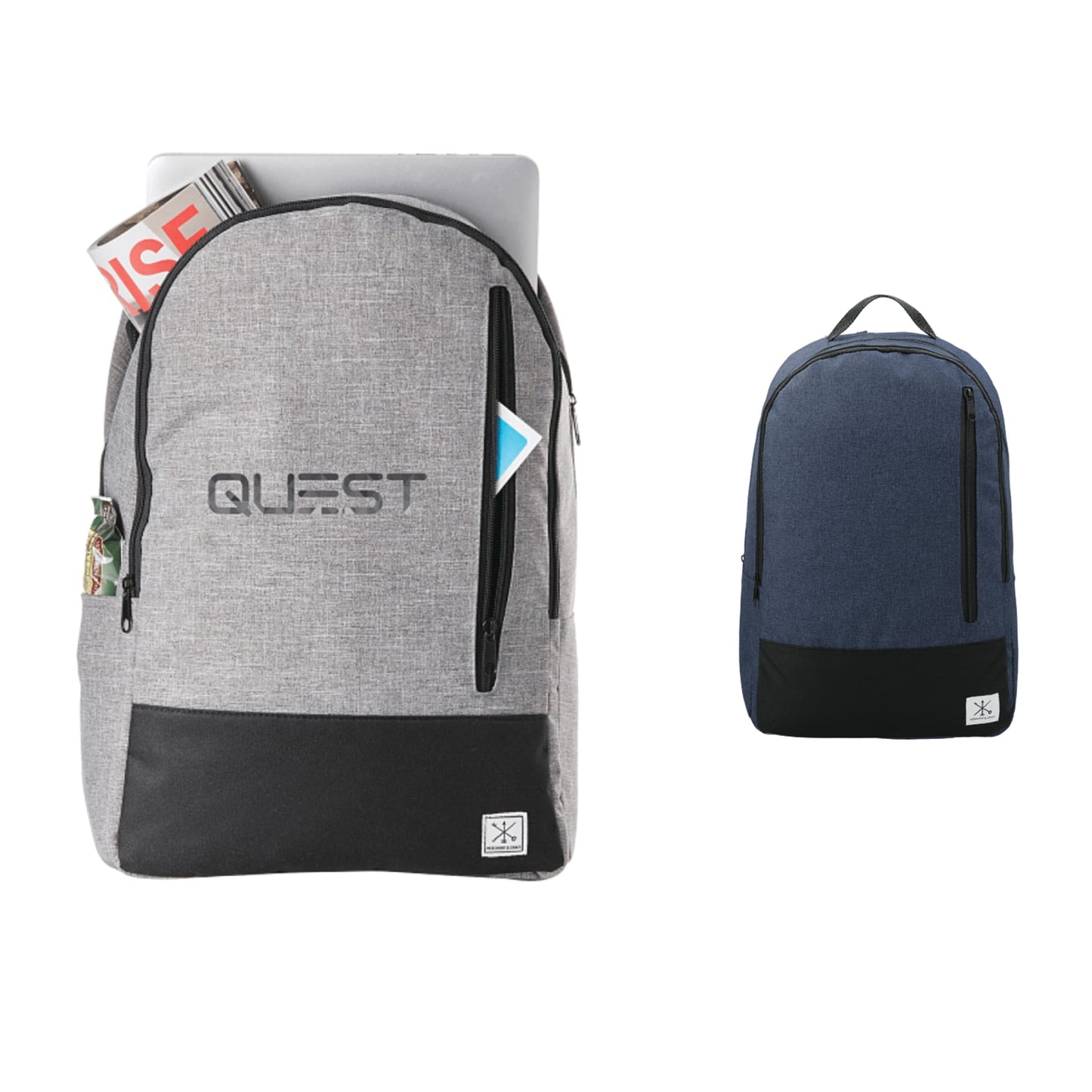 Merchant & Craft Grayley 15" Computer Backpack - Etchified - Merchant & Craft - 3750 - 16GA