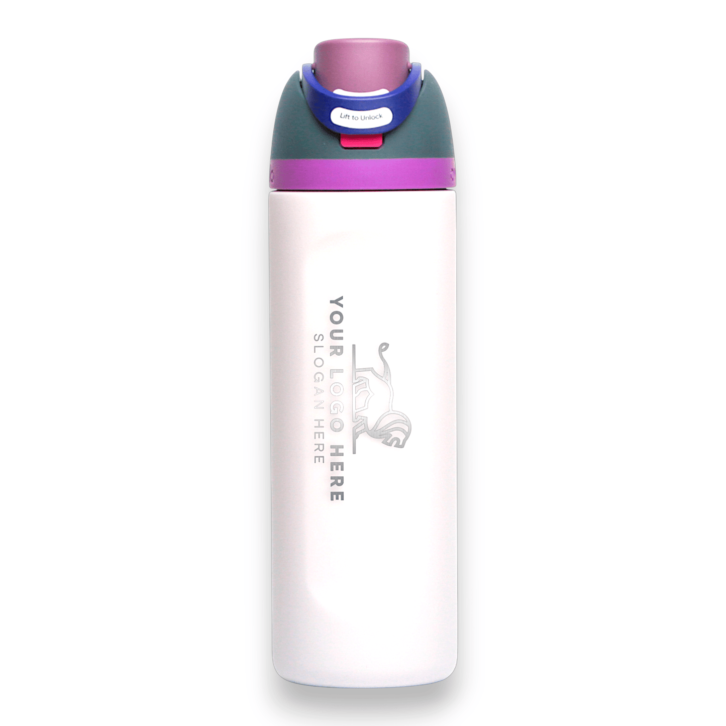 Personalized Owala® 24oz FreeSip Insulated Water Bottle with Straw - Etchified - Owala® -