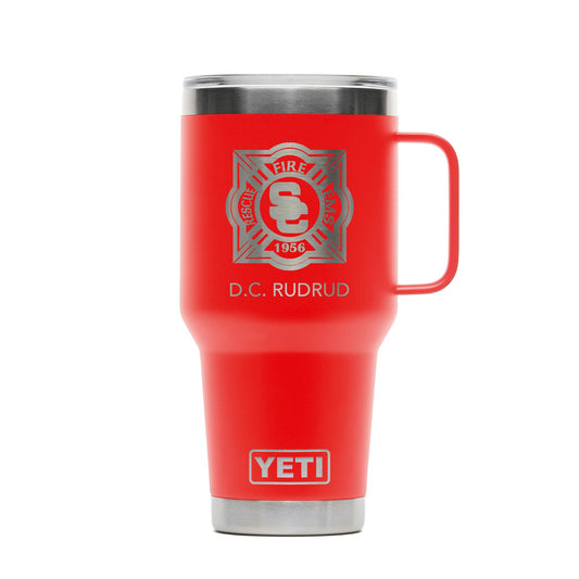 Personalized YETI® Rambler® 30oz Travel Mug with Stronghold Lid - Etchified - YETI® - YRAM30HRR