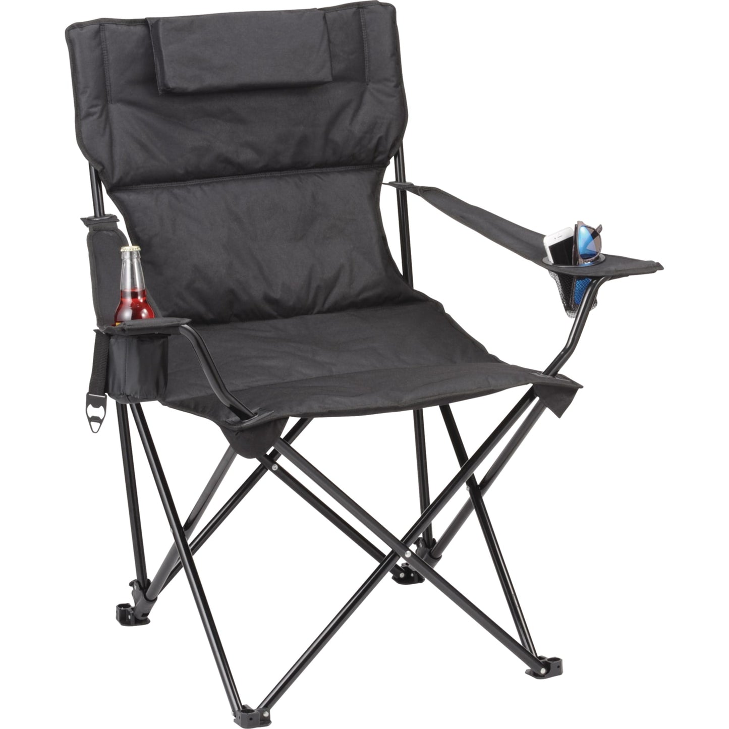 Premium Padded Reclining Chair (400lb Capacity) - Etchified - Etchified - 1070-87BK