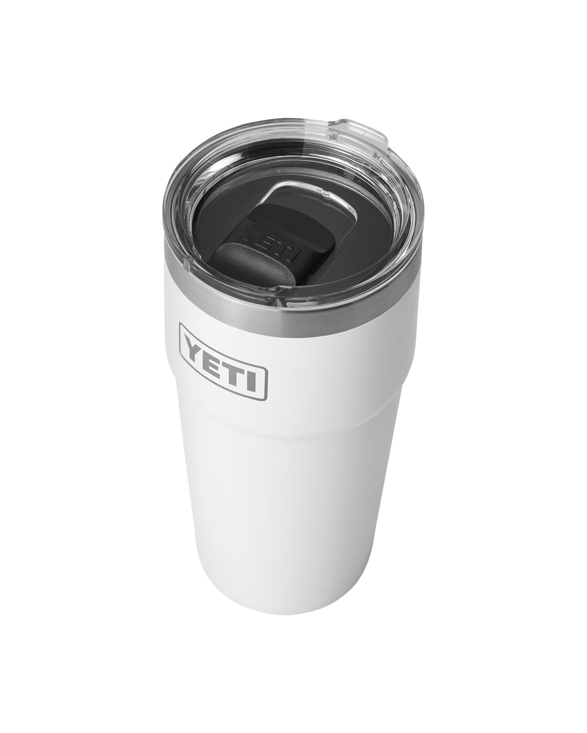 Rambler® 20 oz Stackable Cup with MagSlider™ Lid - Etchified - YETI® - YTR20STK-YTR20STK-WHT