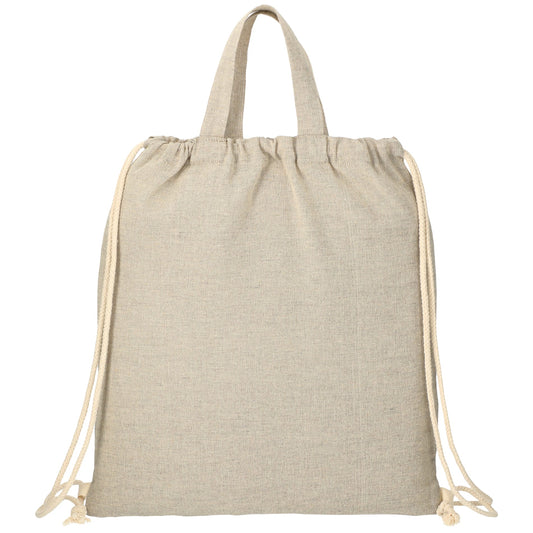Recycled 5oz Cotton Drawstring Bag - Etchified - Etchified - SM-5894NT