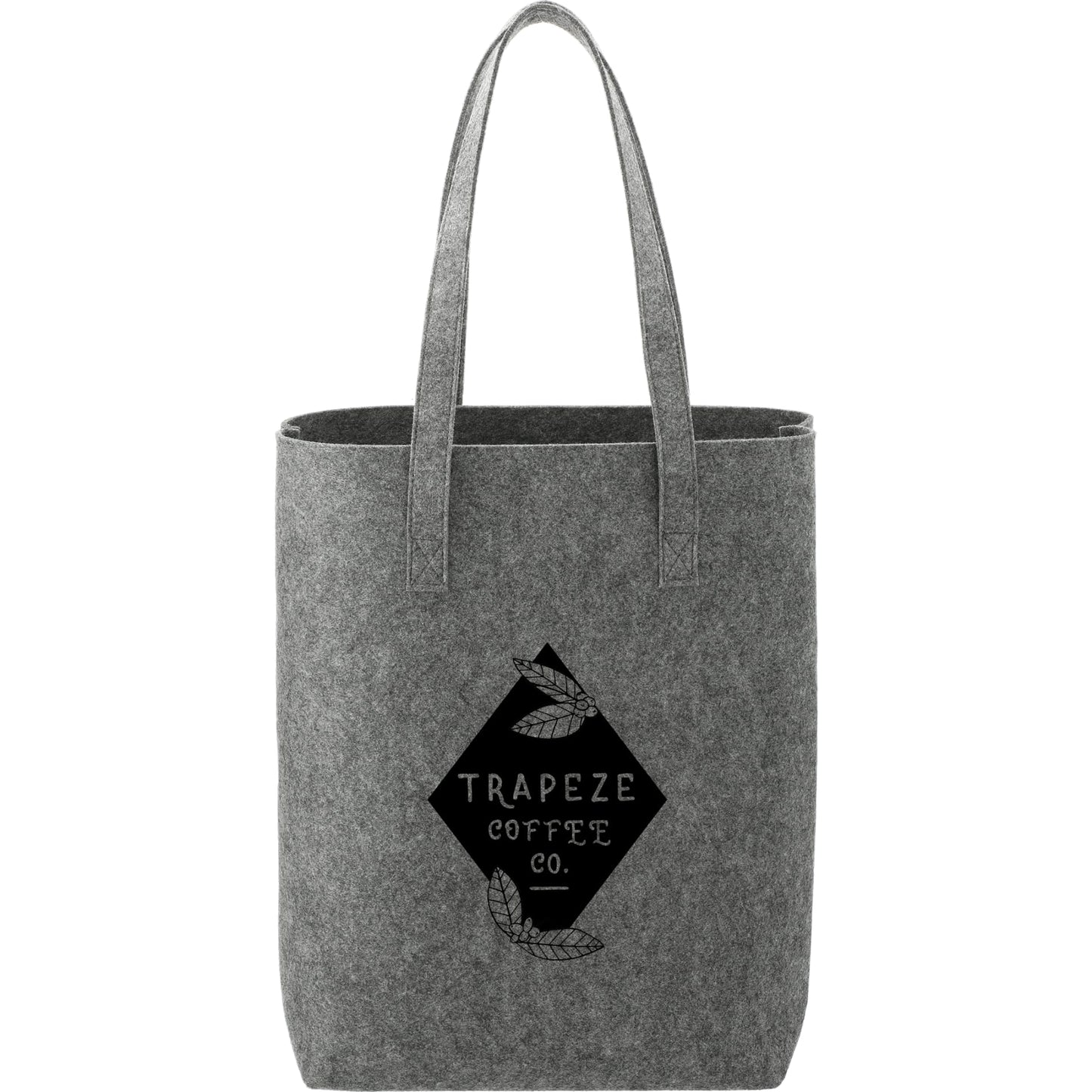 Recycled Felt Shopper Tote - Etchified - PCNA (Leed's/Bullet/Trimark) - SM-5945-SM-5945CA