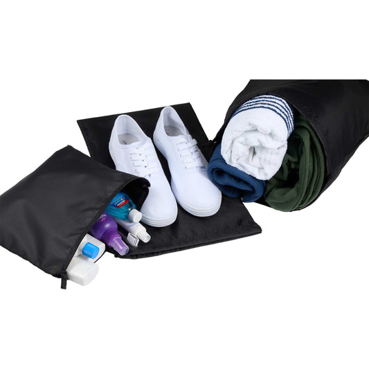 Recycled Travel Bag Set - Etchified - Etchified - 7901-31BK