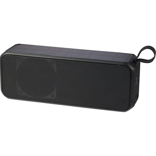 Solar Sound Outdoor Bluetooth Speaker - Etchified - PCNA (Leed's/Bullet/Trimark) - 7197-57BK