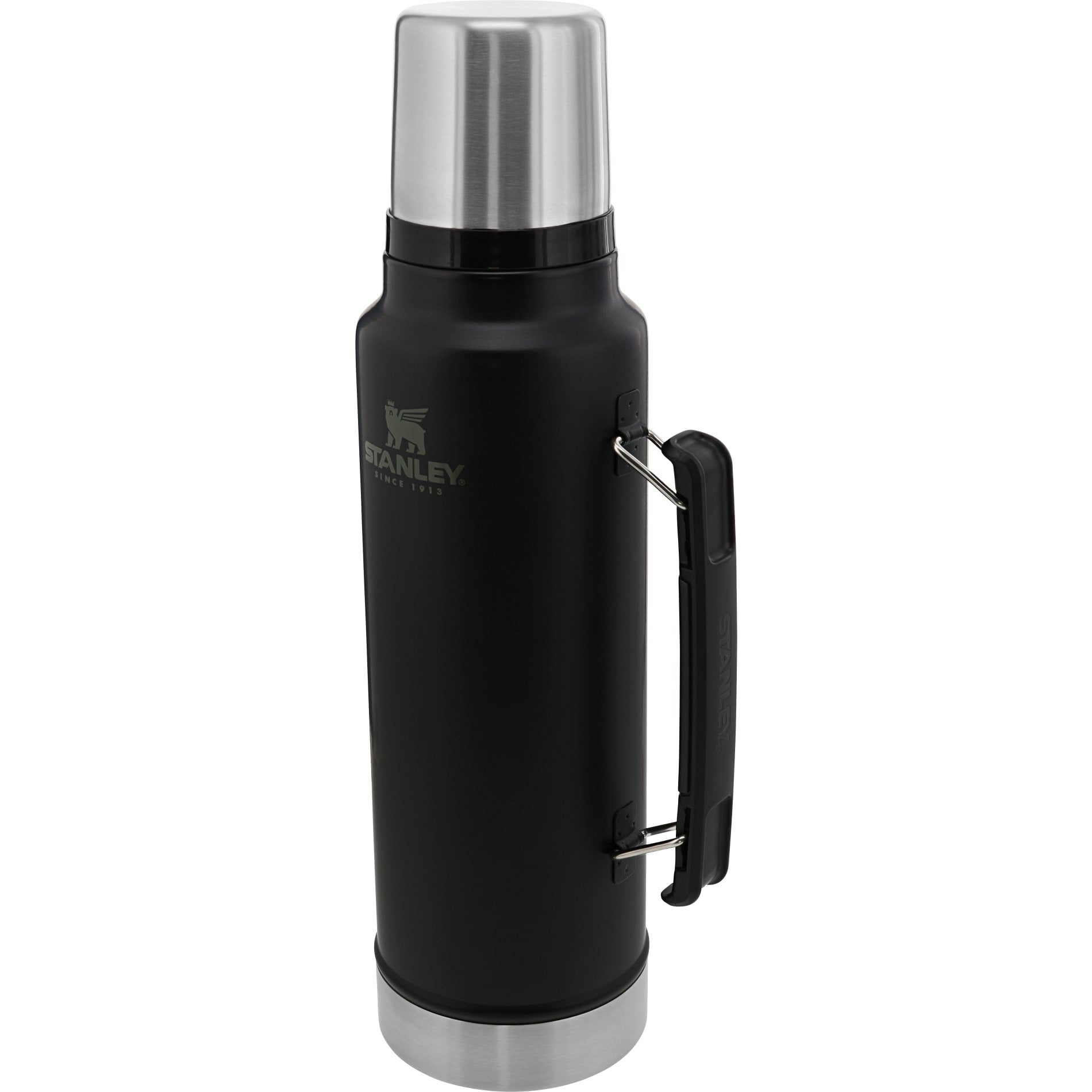 Stanley® Legendary Classic Bottle 48oz 1.5 qt Wide Mouth with Leakproof Cup Lid - Etchified - STANLEY® - 1603 - 14BK