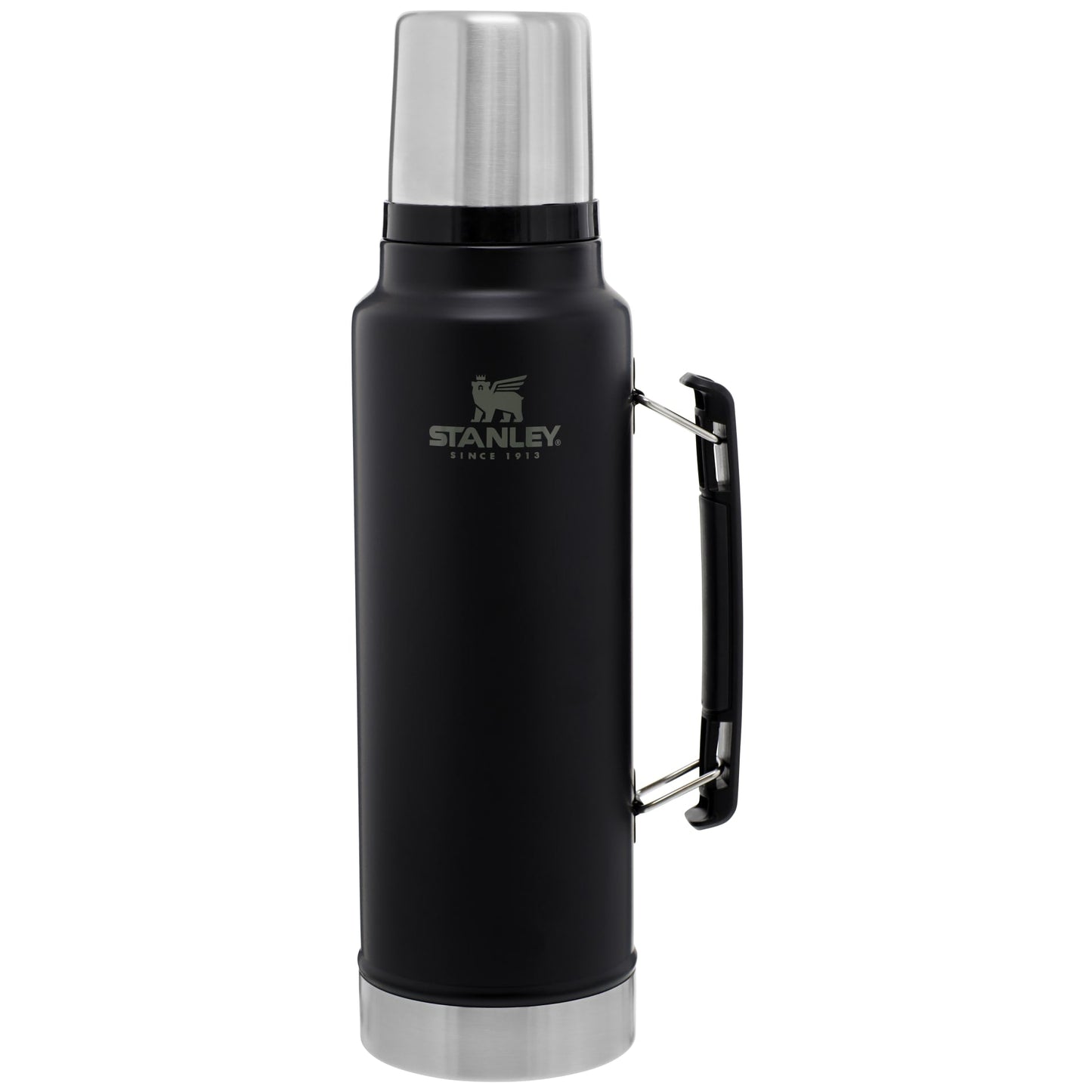 Stanley® Legendary Classic Bottle 48oz 1.5 qt Wide Mouth with Leakproof Cup Lid - Etchified - STANLEY® - 1603 - 14BK