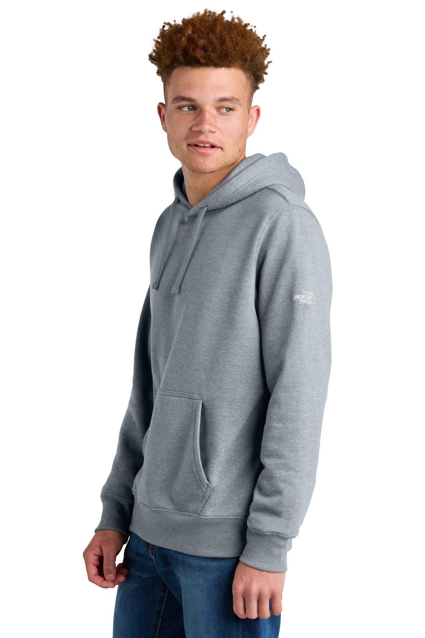 The North Face® Sleeve Logo Pullover Hoodie with Left Chest Embroidered Logo - Etchified - The North Face® -