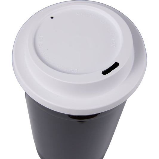 The Traveler Insulated Cup 16 oz. w/ Lid - Etchified - Etchified - SM-6544BK