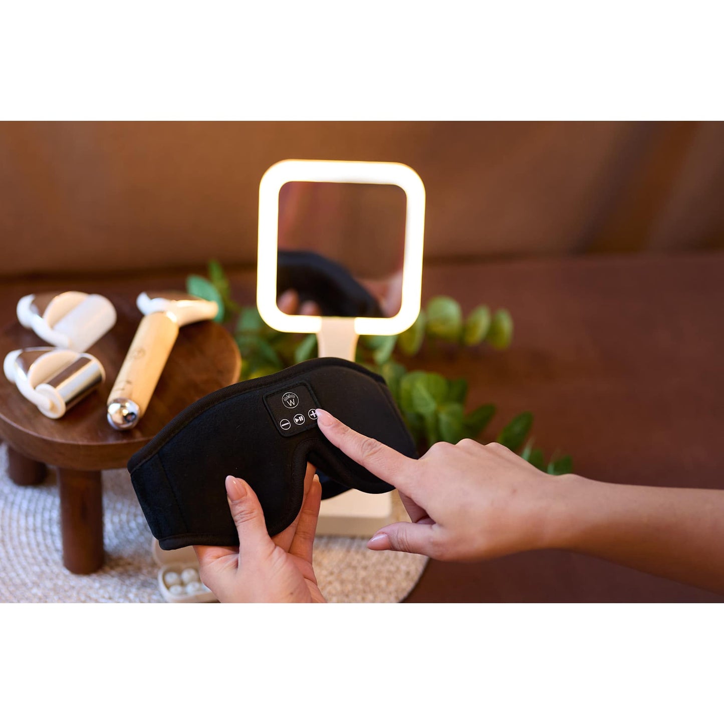 Wellable™ Bluetooth Sleep Mask - Etchified - Wellable - 7142-72BK