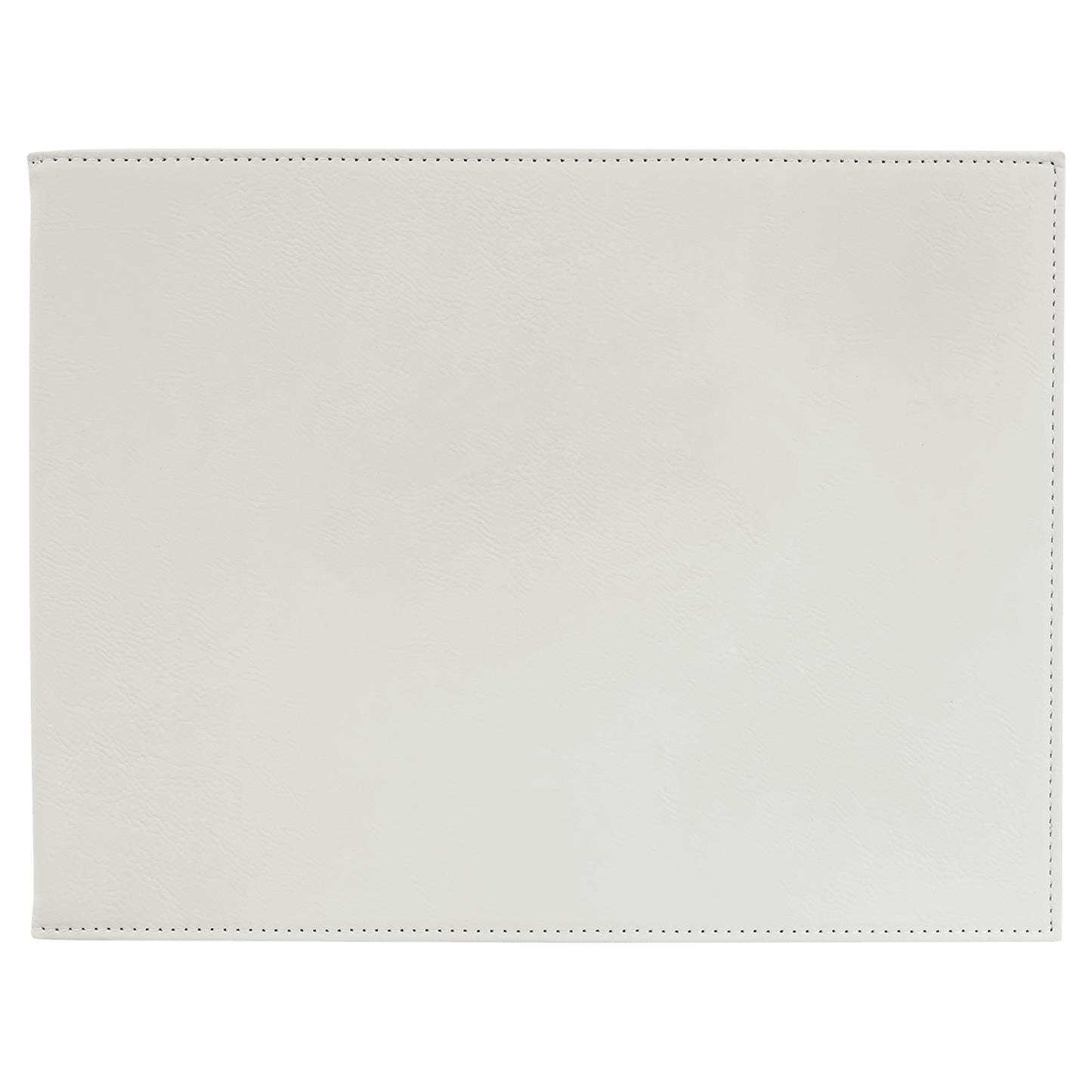 White Laserable Leatherette Certificate Holder 9" x 12" - Etchified - GearOne - CH113