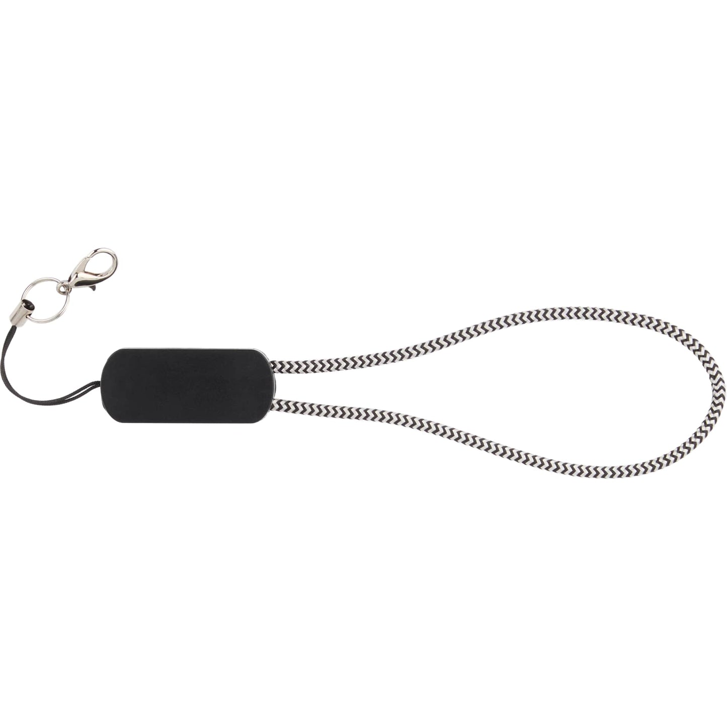 Wrist Link 5 - in - 1 65W PD Charging Cable Lanyard - Etchified - Etchified - 7143-90BKSL
