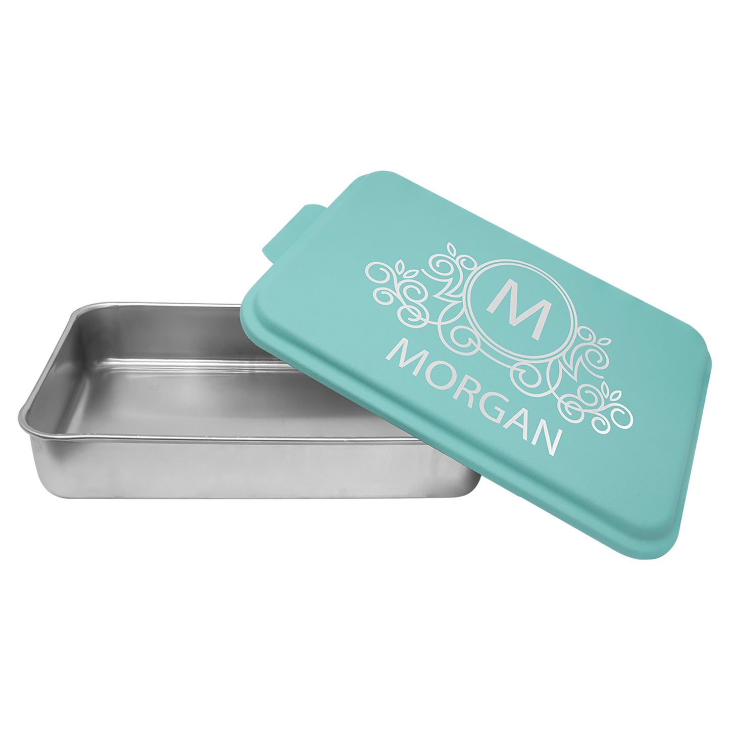 Personalized 9x13" Cake Pan with snap-on Lid - Etchified-Etchified-BPN104