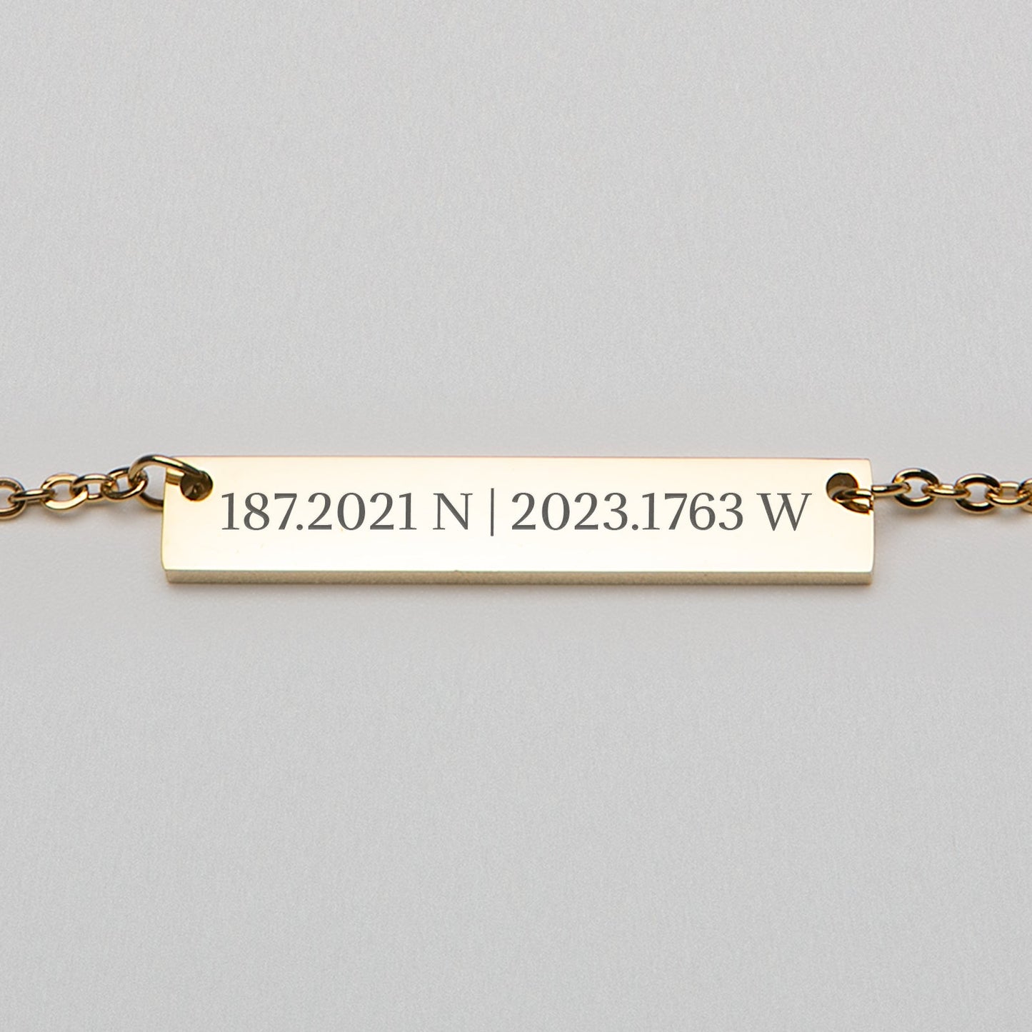 Personalized Bar Necklace - Etchified-Etchified-