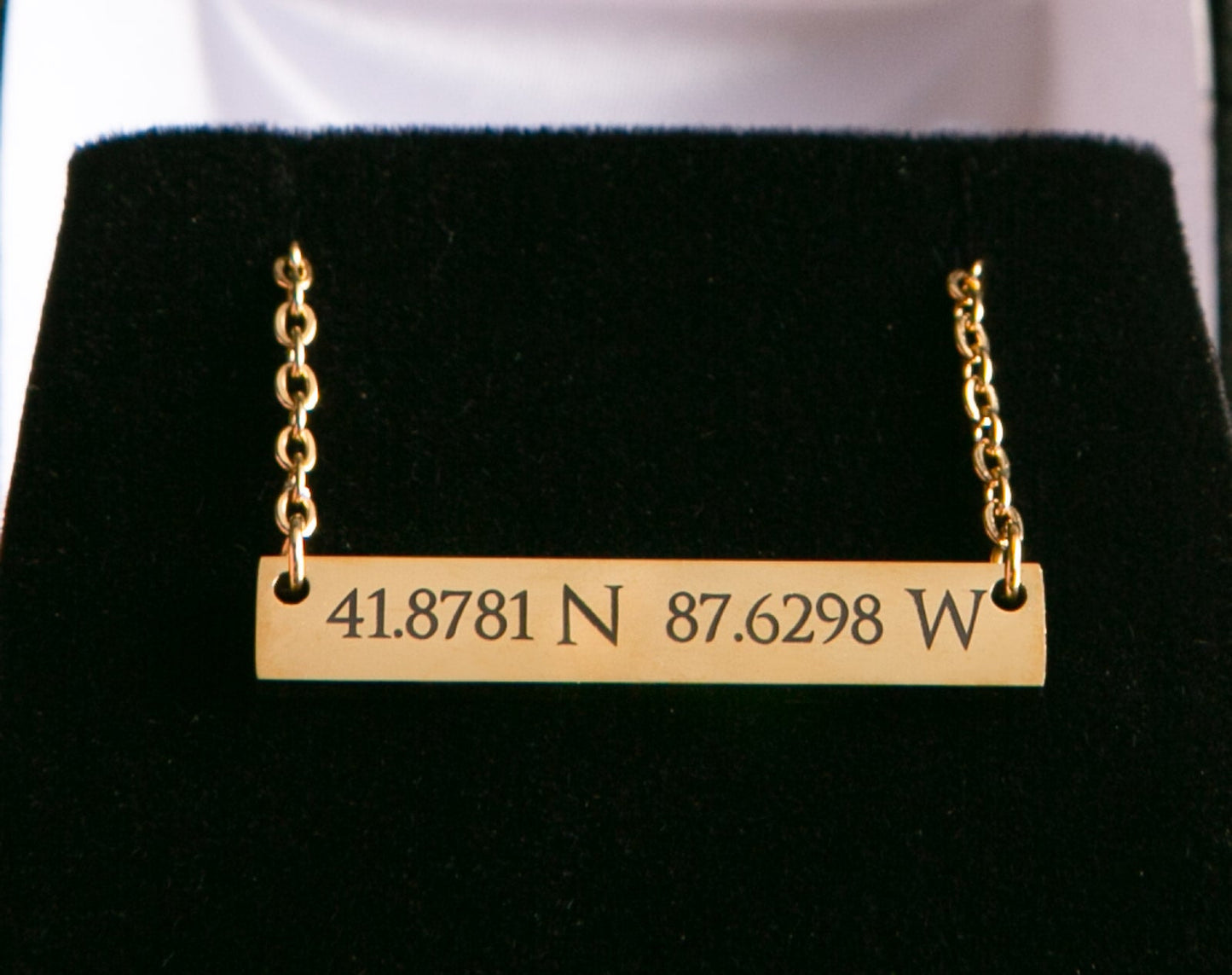 Personalized Bar Necklace - Etchified-Etchified-
