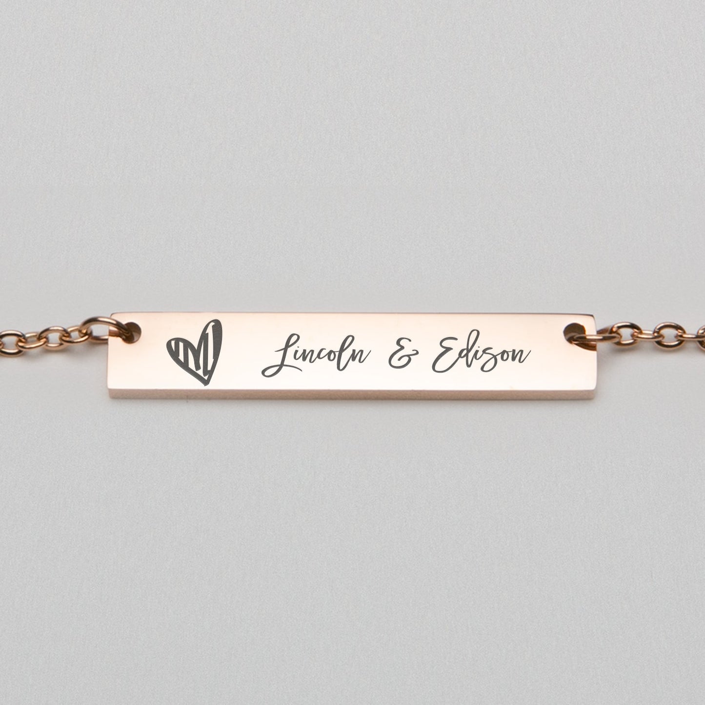 Personalized Bar Necklace - Etchified-Etchified-