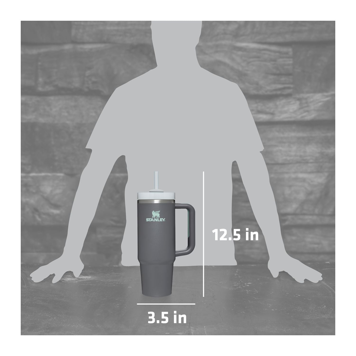 Personalized STANLEY® Quencher H2.0 FlowState™ Tumbler - 30 oz - Etchified-STANLEY®-1603-02CR