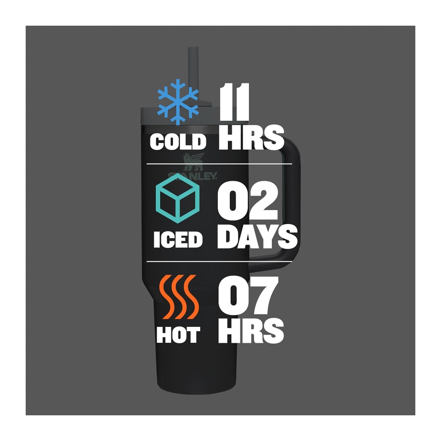 Personalized STANLEY® Quencher H2.0 FlowState™ Tumbler - 40 oz - Etchified-STANLEY®-1603-01CH