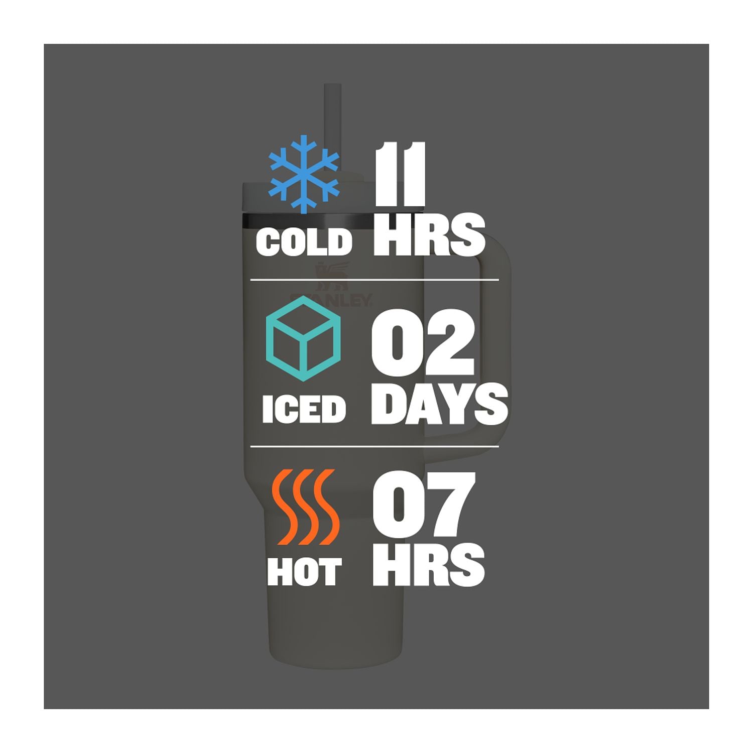 Personalized STANLEY® Quencher H2.0 FlowState™ Tumbler - 40 oz - Etchified-STANLEY®-1603-01CR