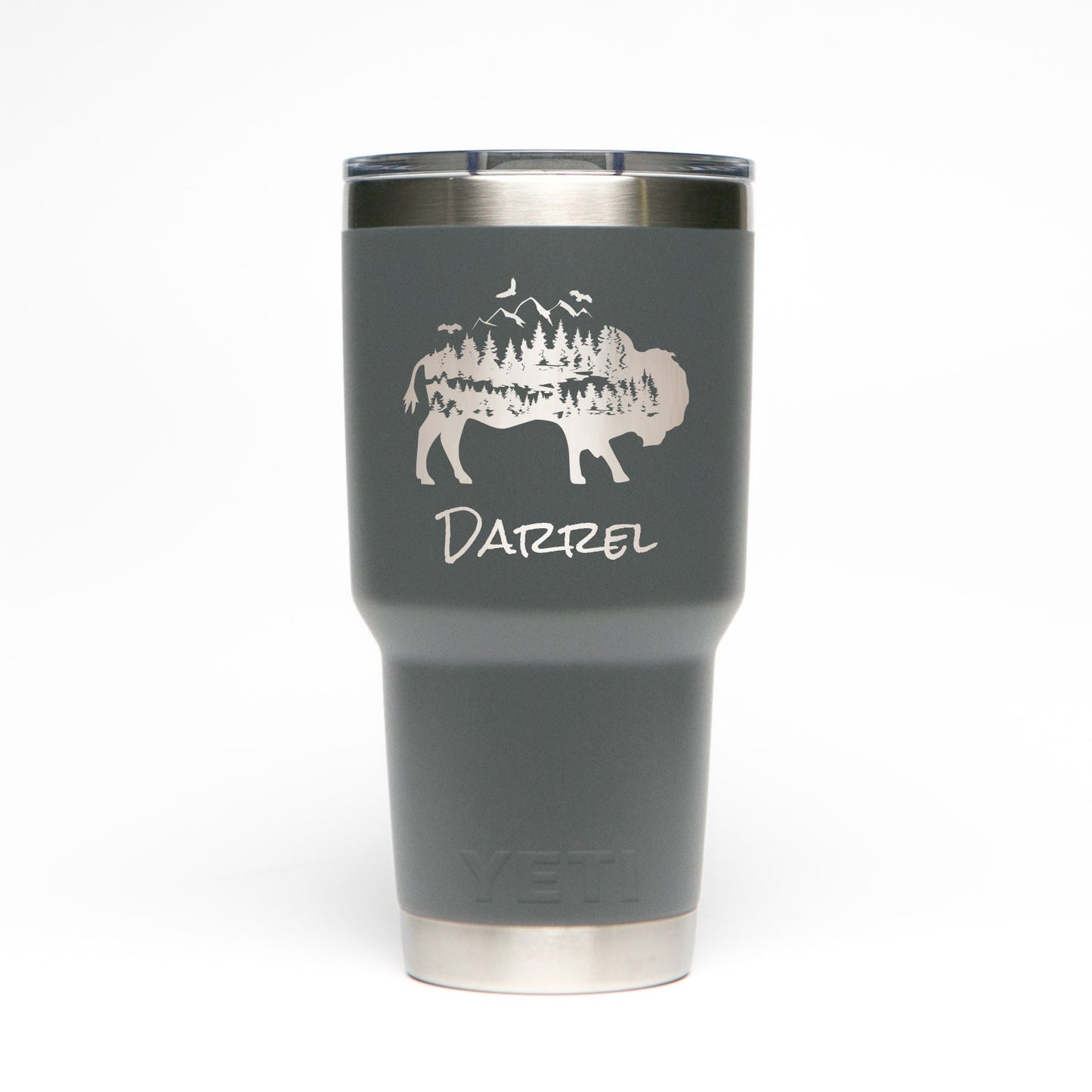 Personalized YETI® Rambler® 30 oz Tumbler - Etchified-YETI®-YRAM30CHARCOAL