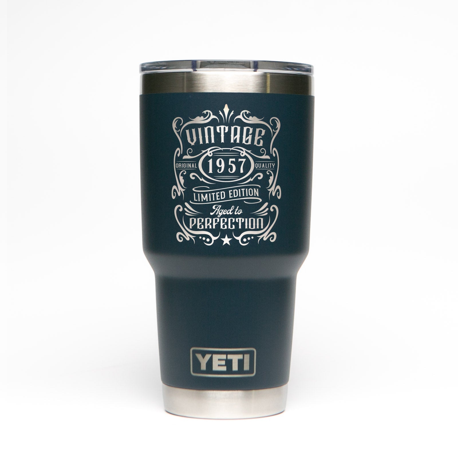 Personalized YETI® Rambler® 30 oz Tumbler - Etchified-YETI®-YRAM30NAVY