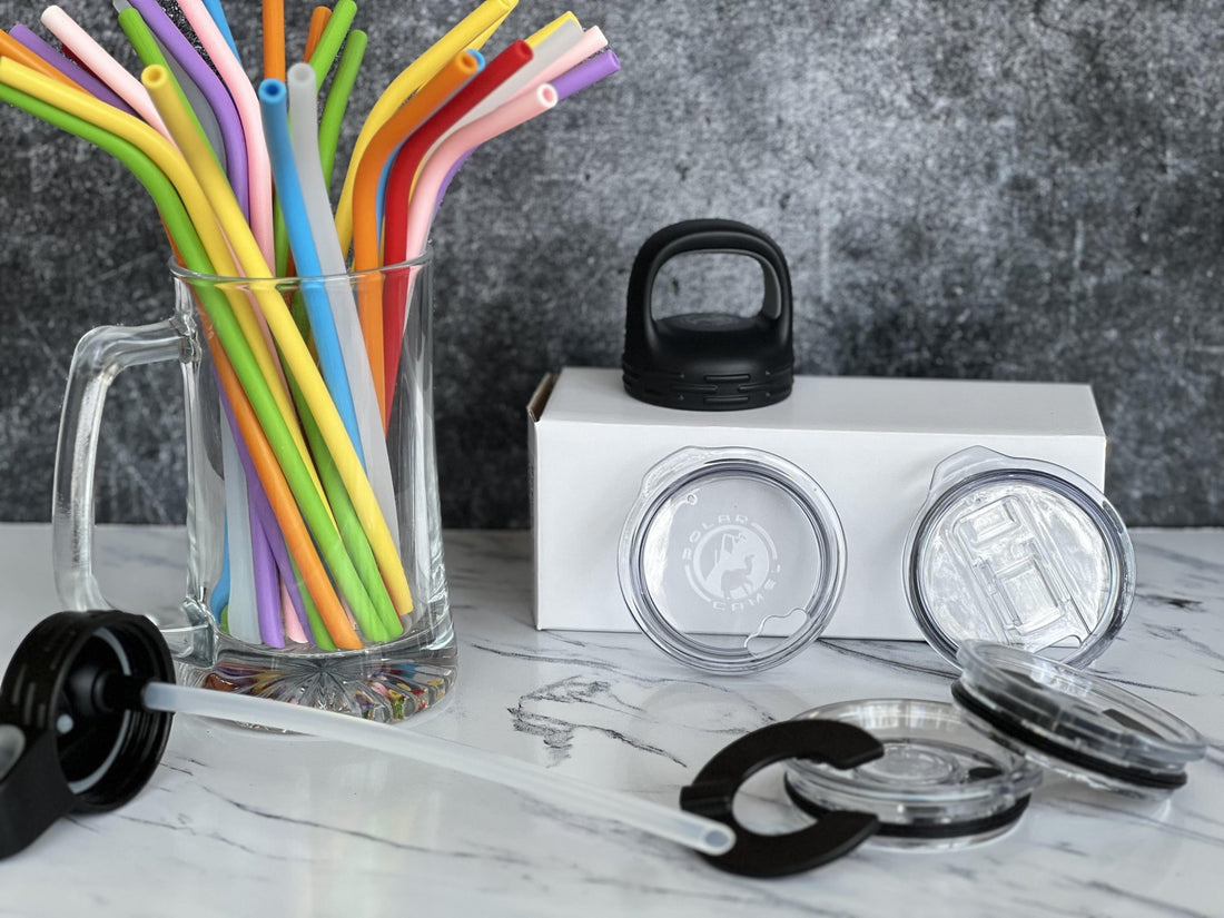 A Guide to Polar Camel® Drinkware Lids & Accessories - Etchified