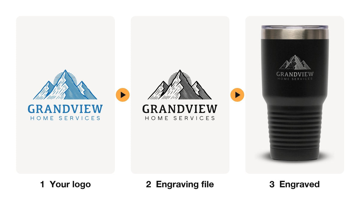 How We Turn a Color Logo Into Laser Engraving (Real Examples) - Etchified