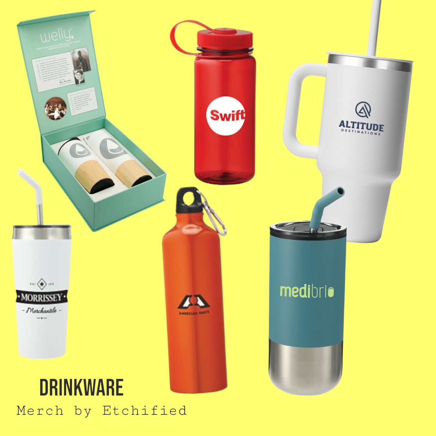 Drinkware - Merch by Etchified - Etchified
