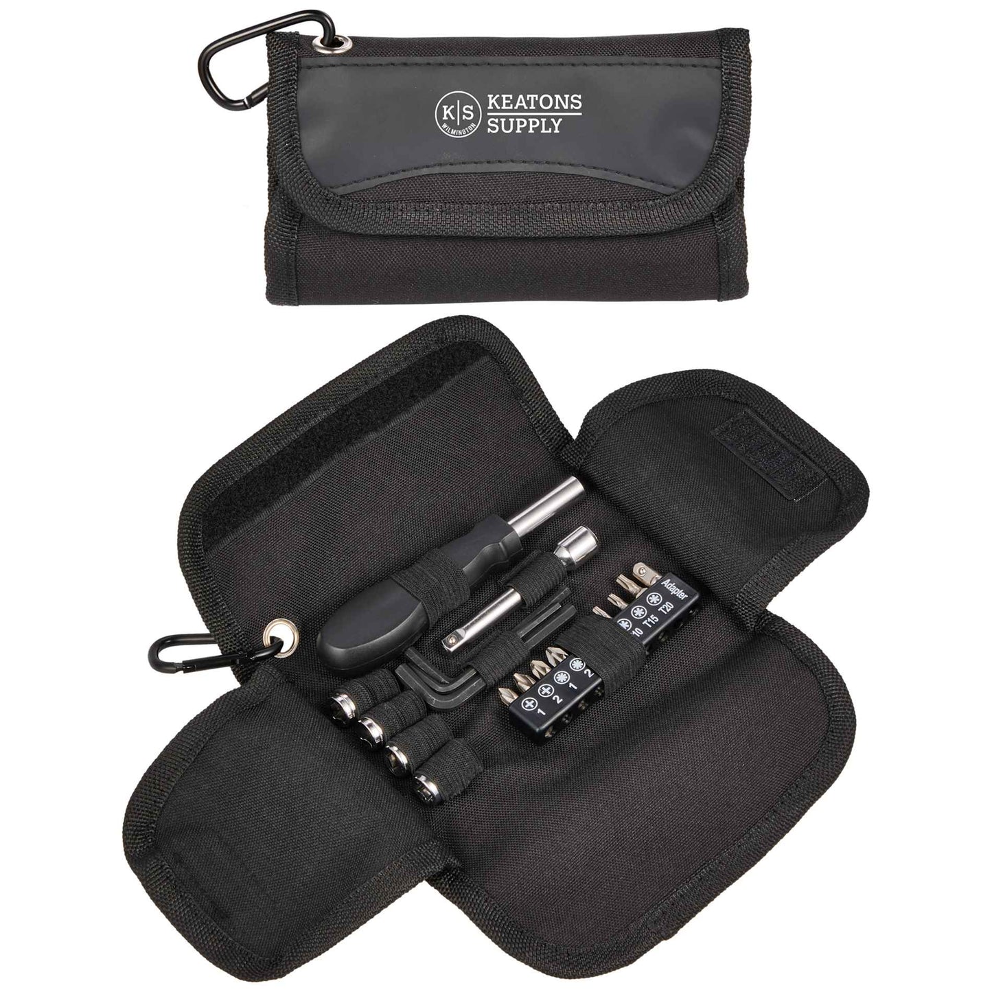 19 - Piece Tool Set with rPET Case - Etchified - Etchified - SM-9563BK