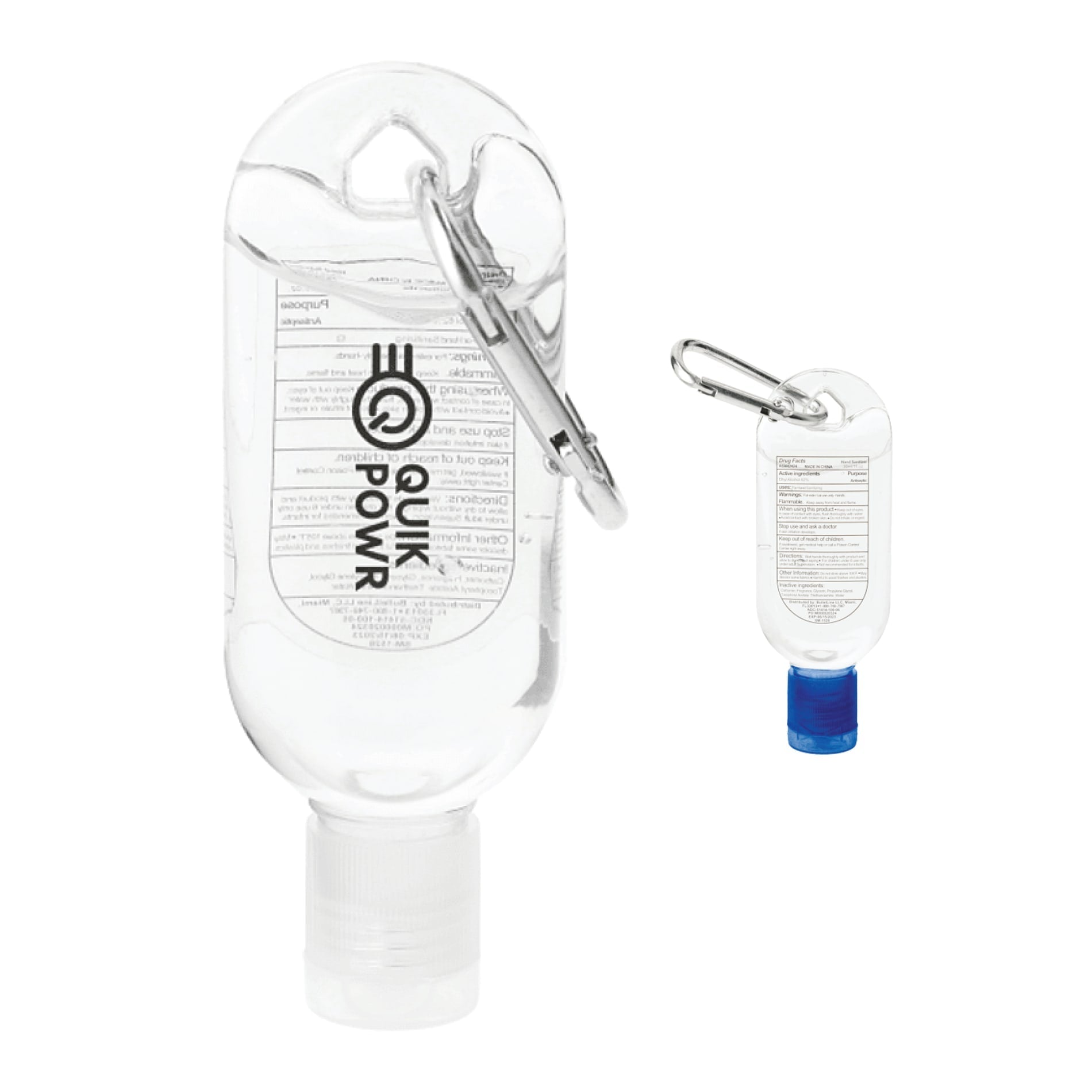 1oz Clip - N - Go Hand Sanitizer - Etchified - Etchified - SM-1528CL
