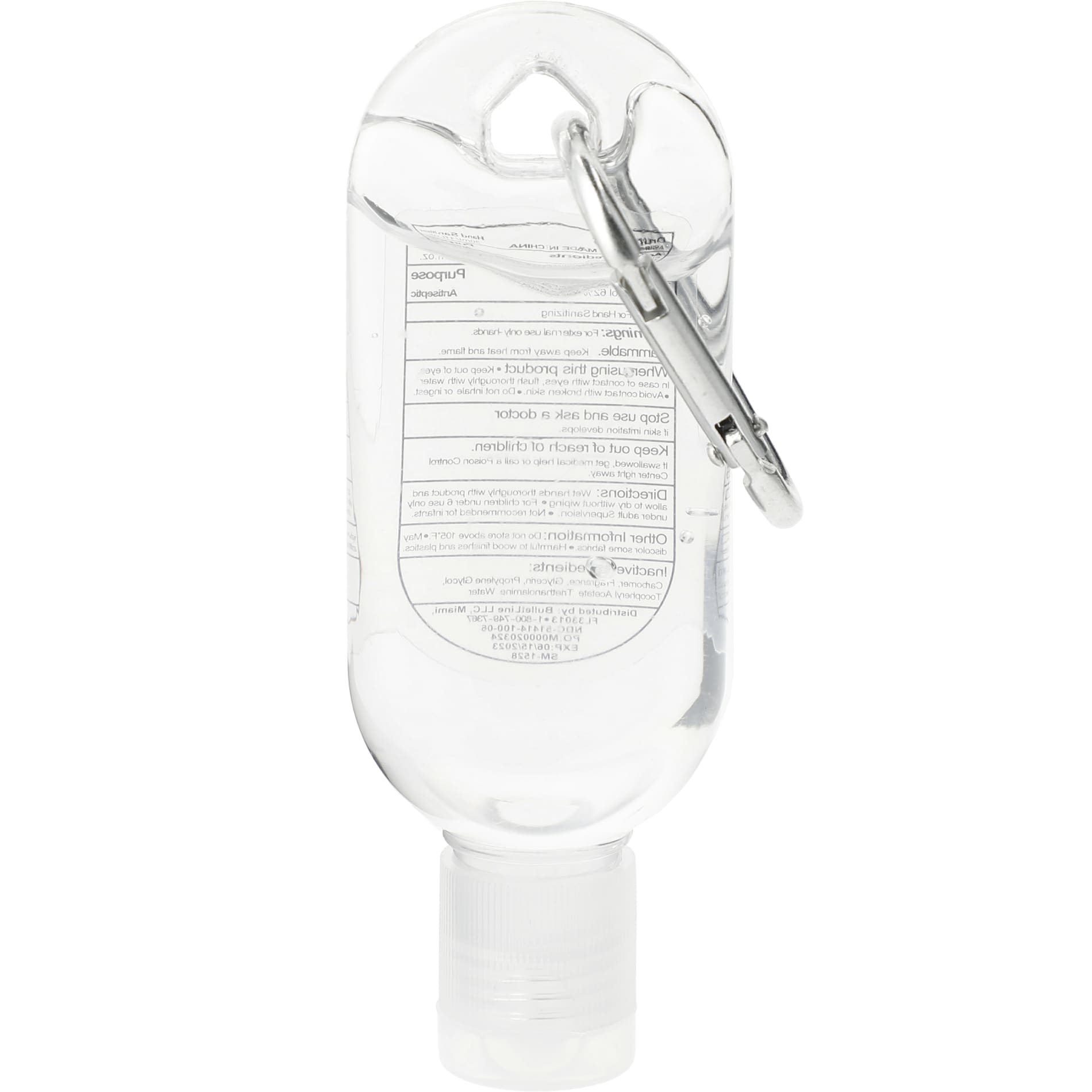 1oz Clip - N - Go Hand Sanitizer - Etchified - Etchified - SM-1528CL