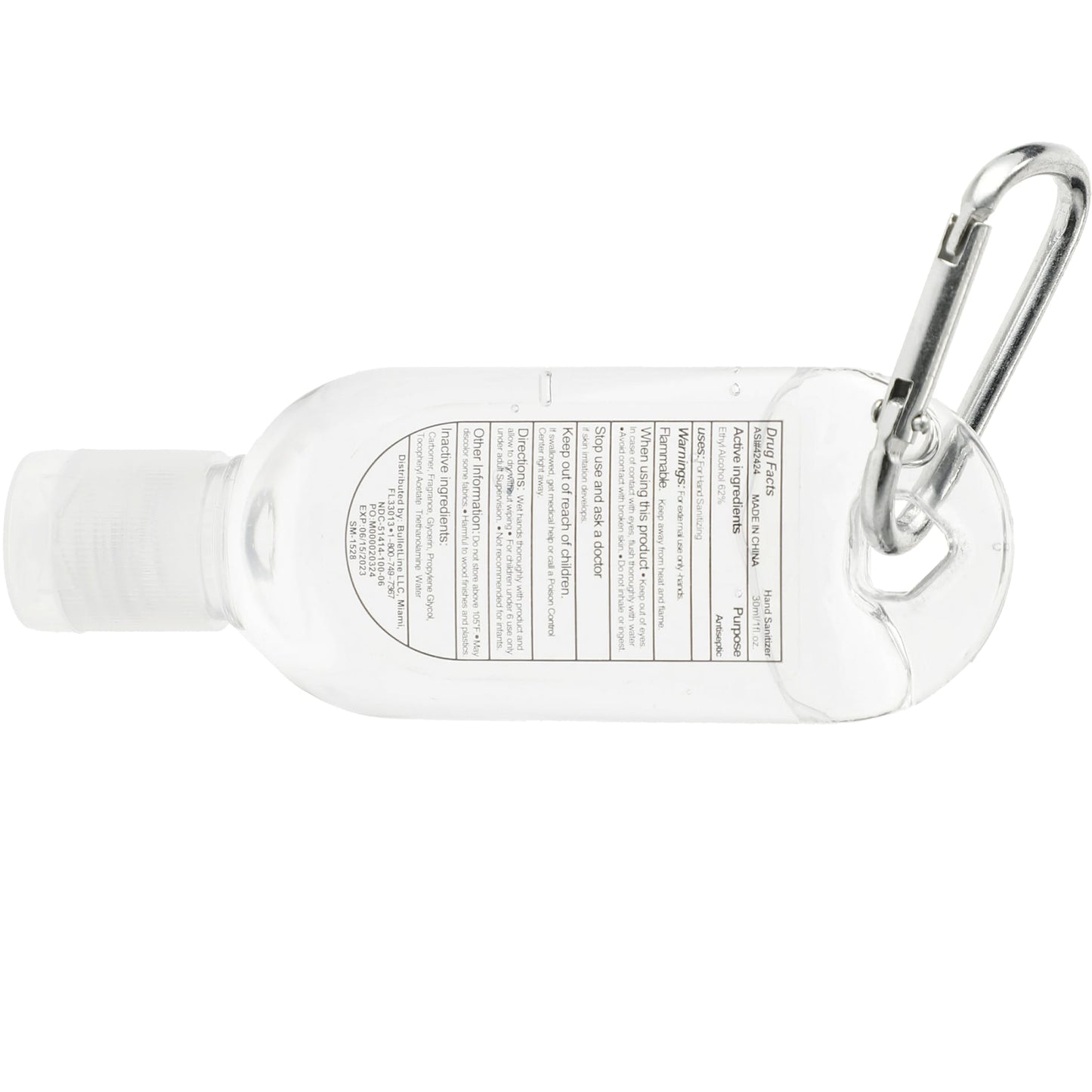1oz Clip - N - Go Hand Sanitizer - Etchified - Etchified - SM-1528RYL