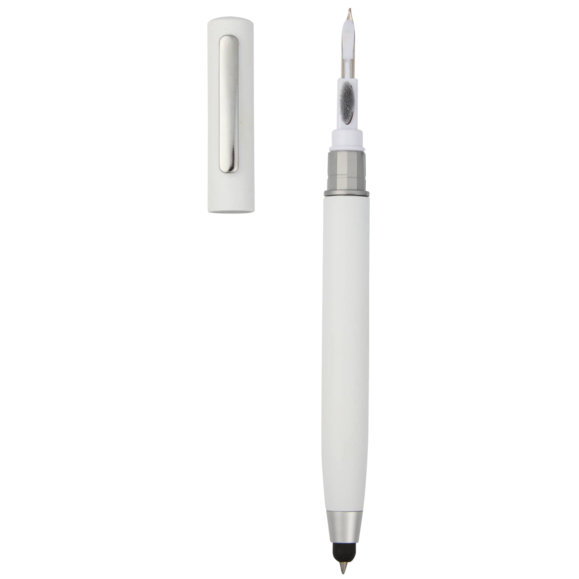 3 - in - 1 Tech Cleaning Stylus Gel Pen - Etchified - Etchified - SM-5305WH